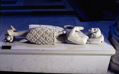 Effigy of Robert II, Count of Artois by Jean Pepin